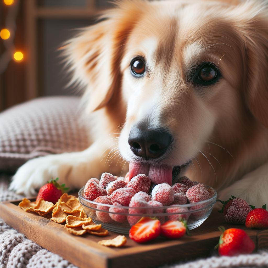 Photo inspiration: Visual Reference: Can Dogs Have Freeze Dried Strawberries