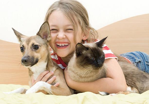 5,500+ Children With Dog And Cat Stock Photos, Pictures & Royalty-Free  Images - iStock