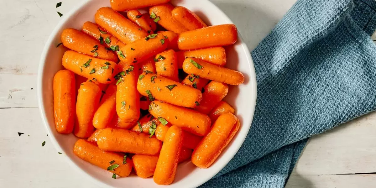 Receita de cenouras cozidas amanteigadas