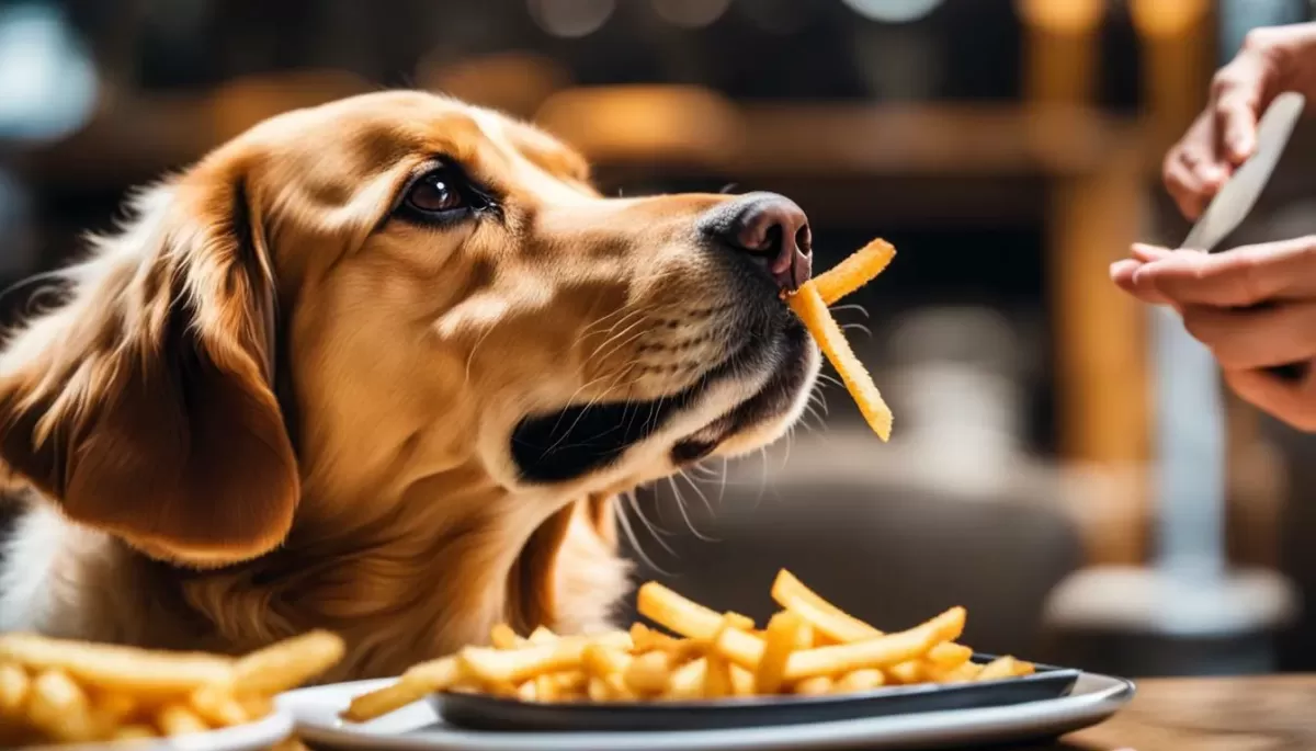 Can dogs have fries best sale