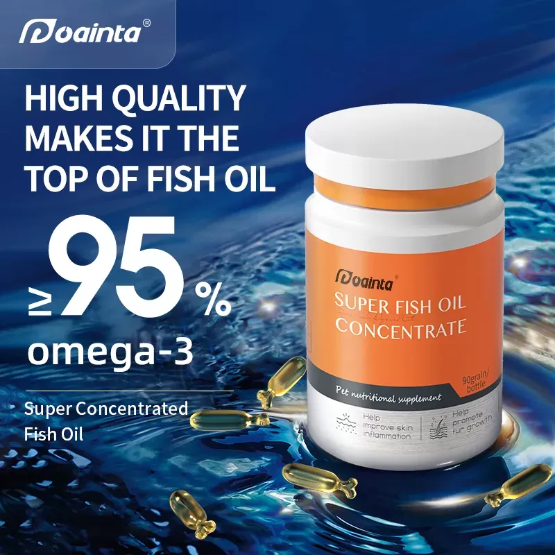 Puainta™ Super Concentrated Fish Oil Capsule for Cats and Dogs