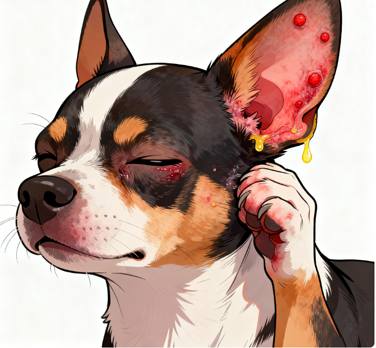 What Does Mange Look Like? → Mange Symptoms in Dogs