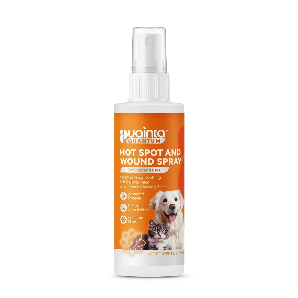 Puainta® Quantum Silver Köpekler / Kediler için Cilt Spreyi