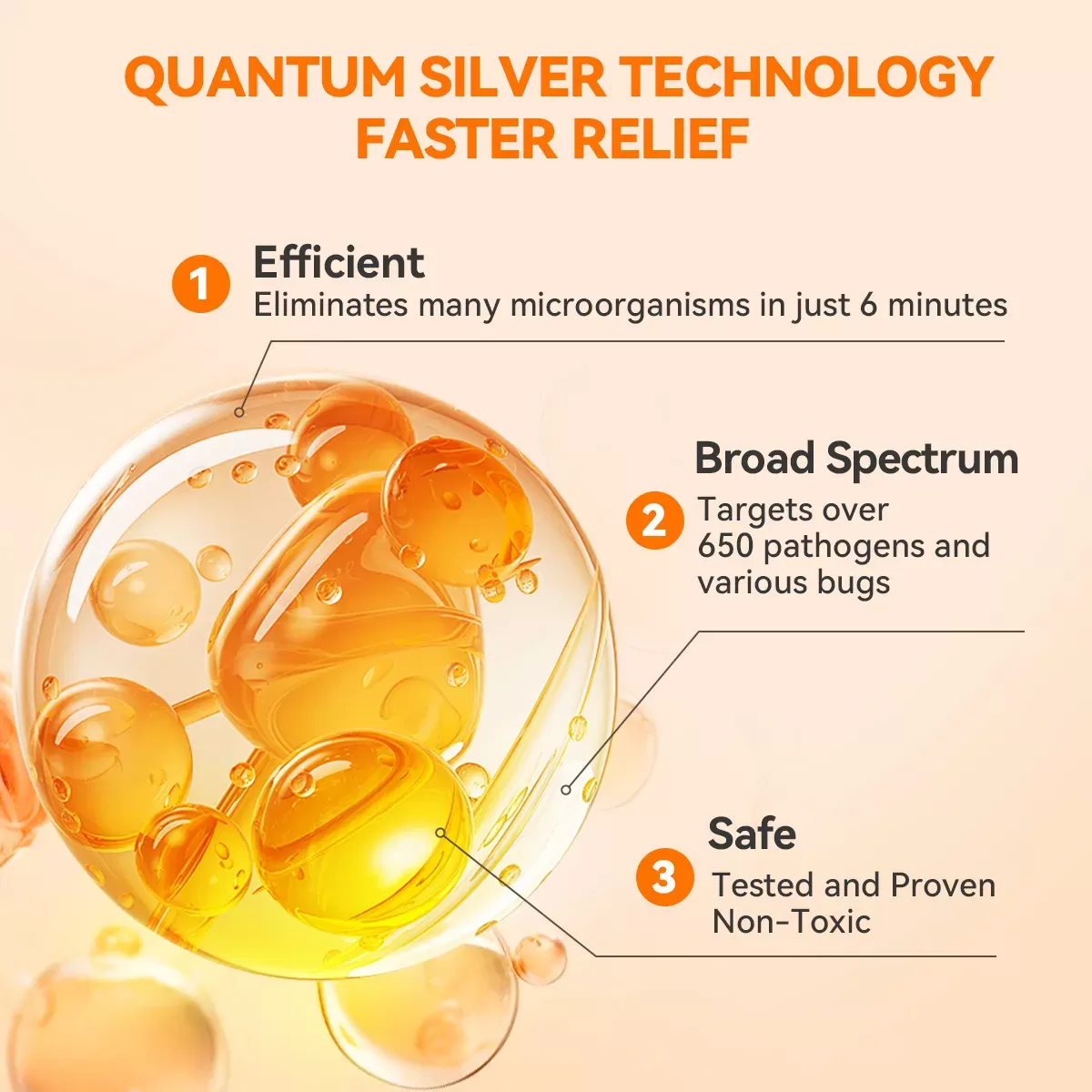 Puainta® Quantum Silver Spray pour la peau pour chiens/chats