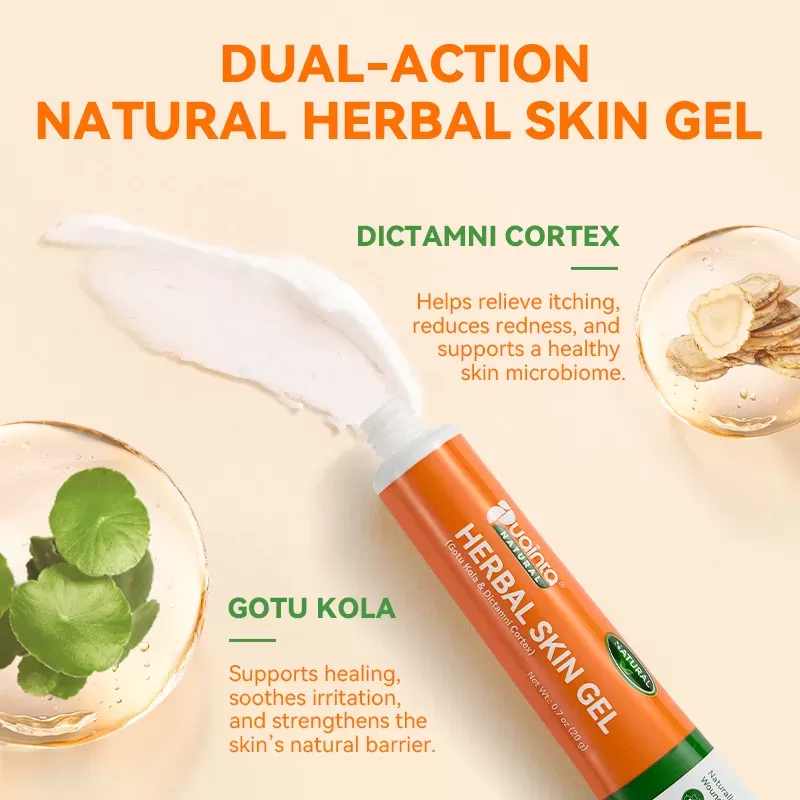  Puainta Gel de Pele Natural Herbal para Alívio da Coceira, Seguro & Eficaz para Cães & Gatos