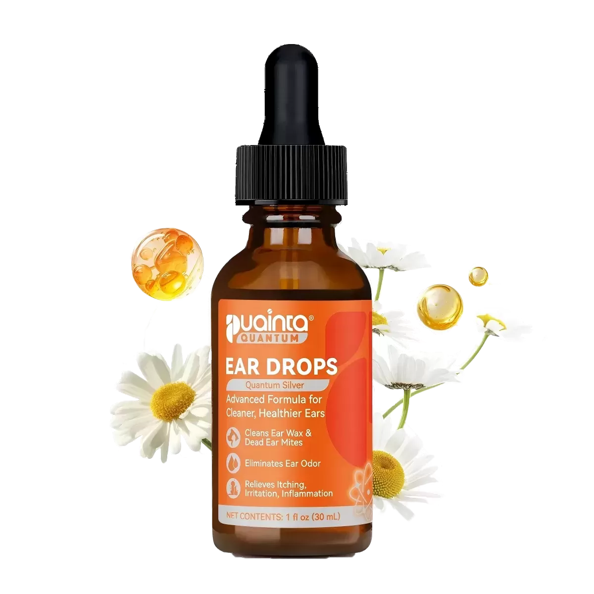 Puainta® Quantum Ear Drop Relieves itching, Cleans Ear Wax&Ear Mites