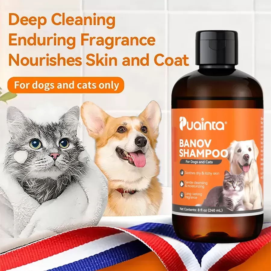 Puainta® Banov Shampoo para Doenças de Pele, 8 floz