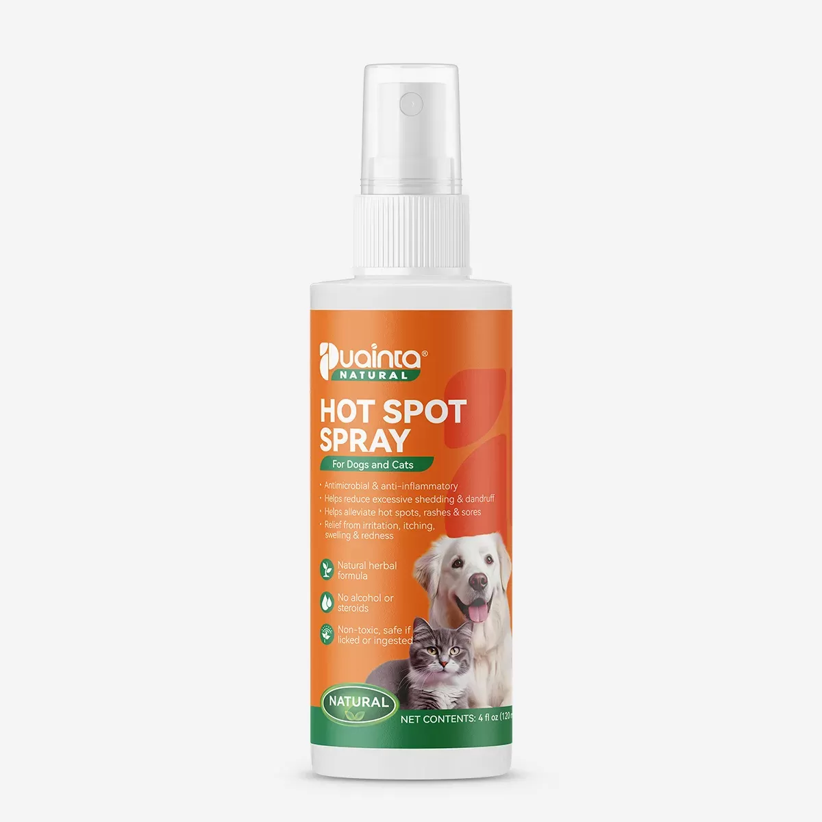 puainta® spray de ponto quente natural para cães e gatos