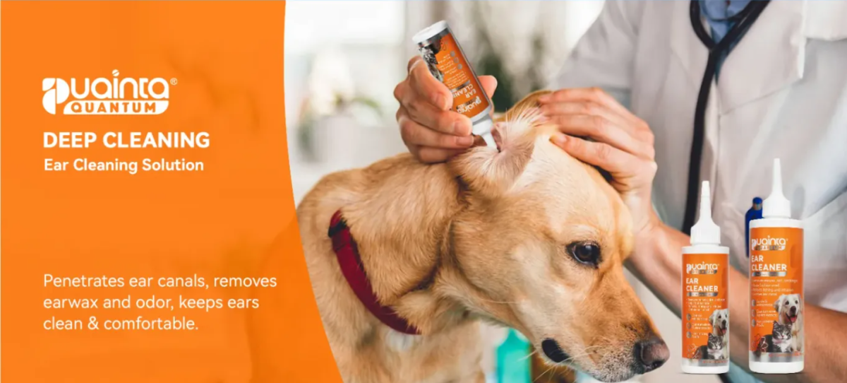 Puainta® Quantum Ear Cleaner for Dog/Cat's Itch Infection