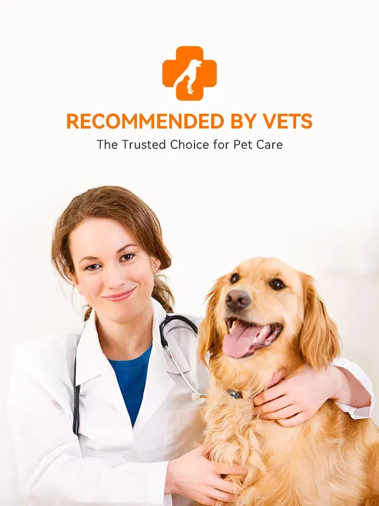 RECOMMENDED BY VETS The Trusted Choice for Pet Care